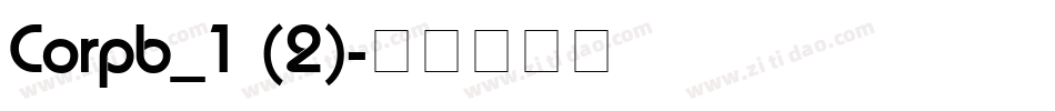 Corpb_1 (2)字体转换